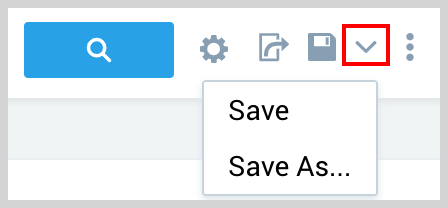 save as option