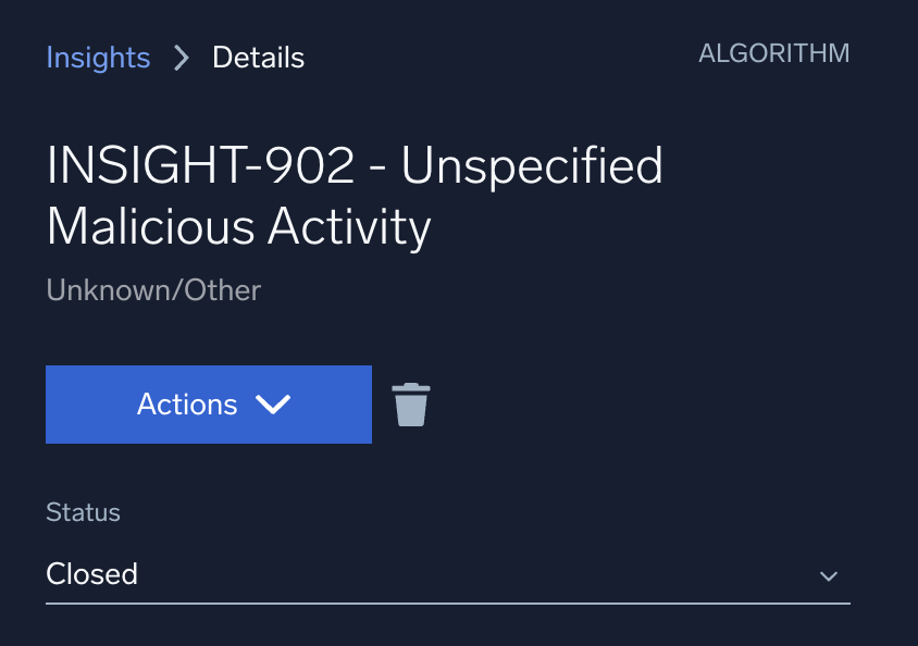 Insight Actions
