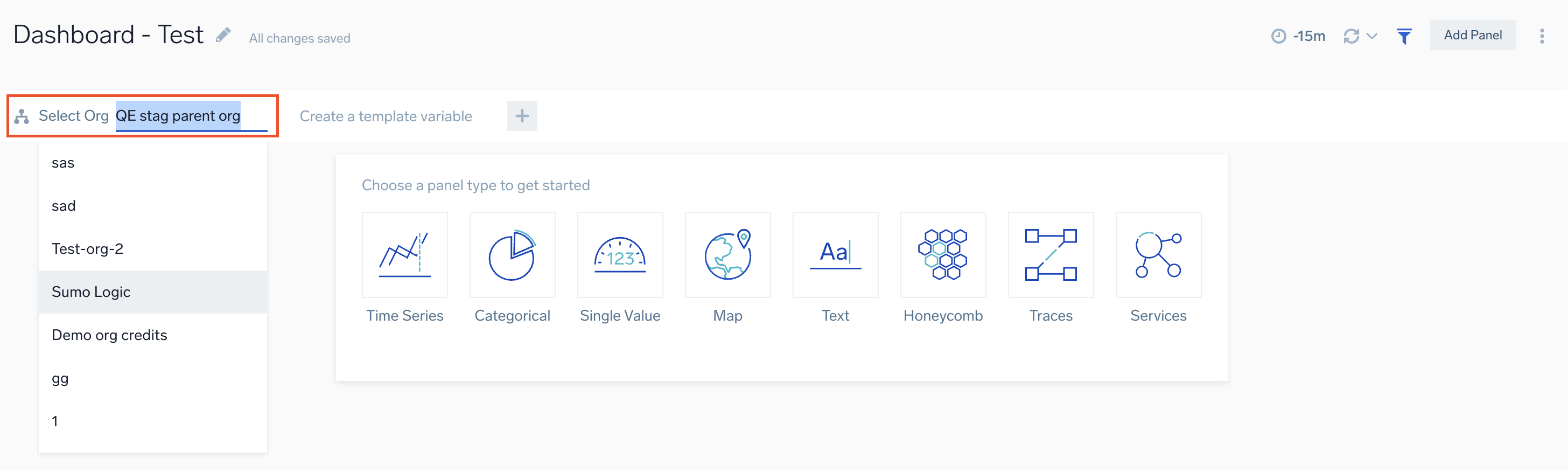 select-org-for-dashboard