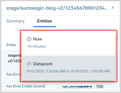 time selector options