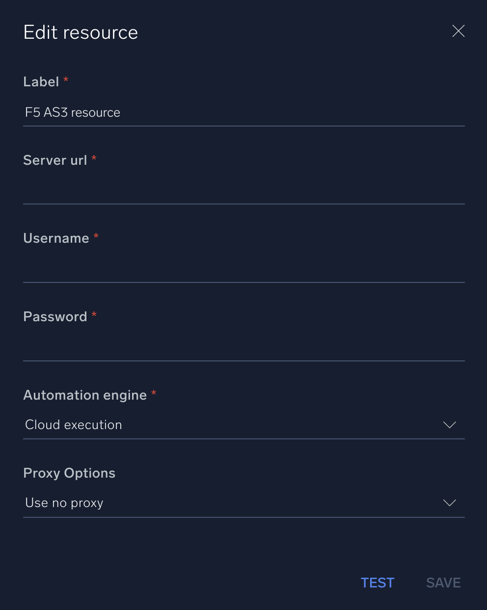 F5 AS3 configuration