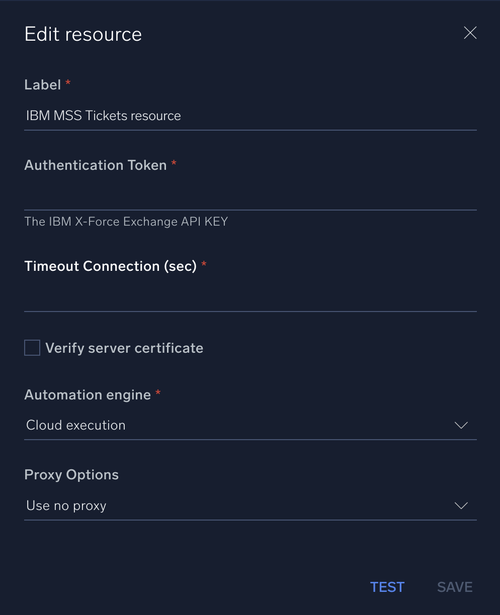 GreyNoise configuration