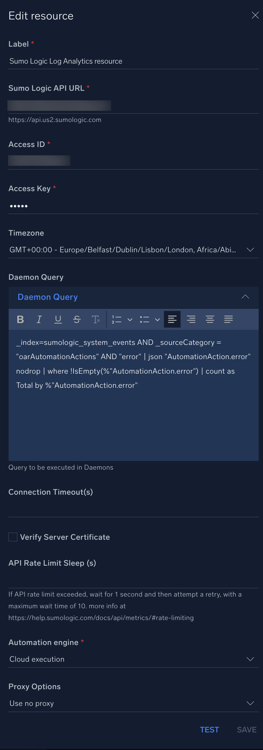 Sailpoint configuration