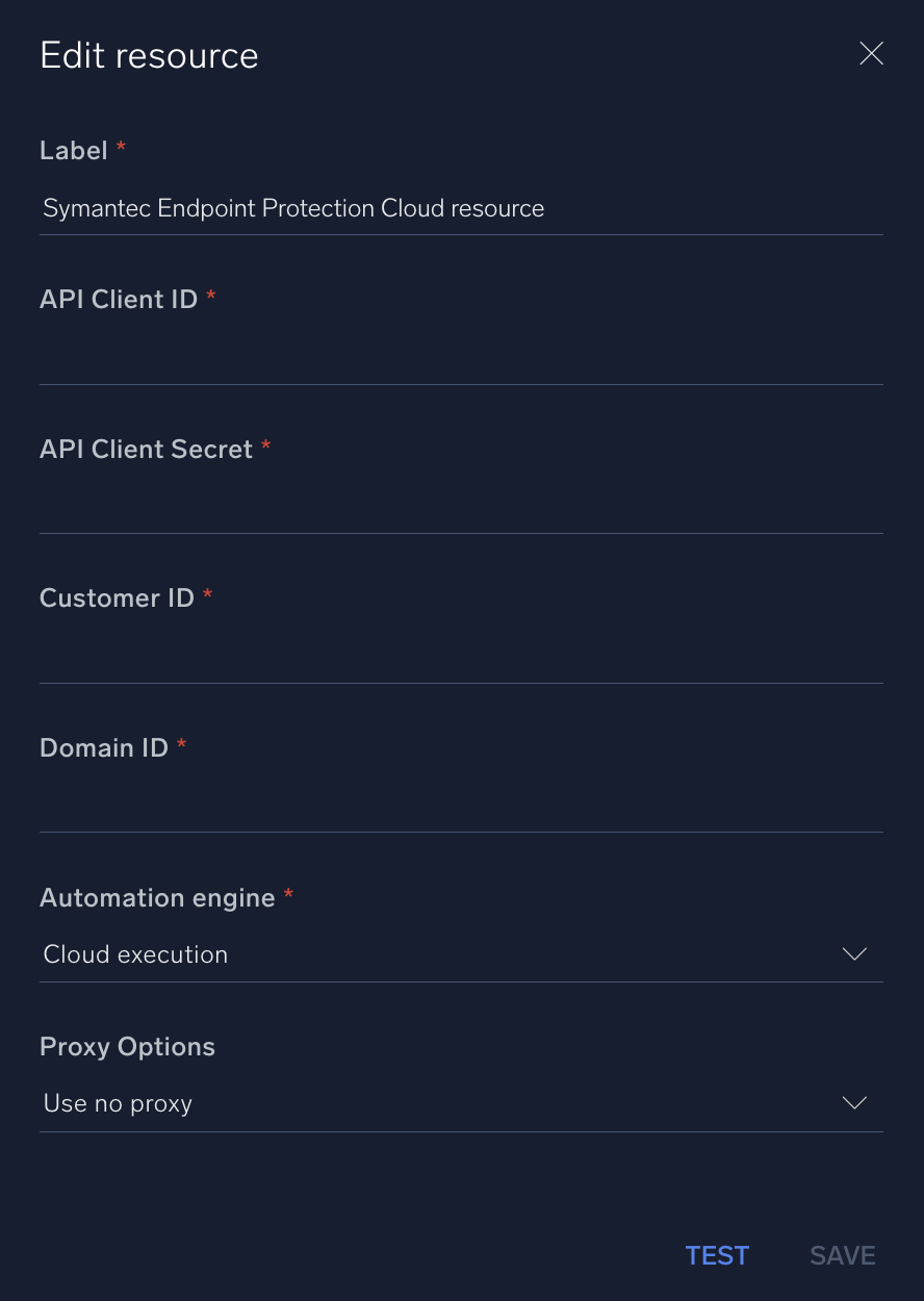 Symantec Endpoint Protection Cloud configuration
