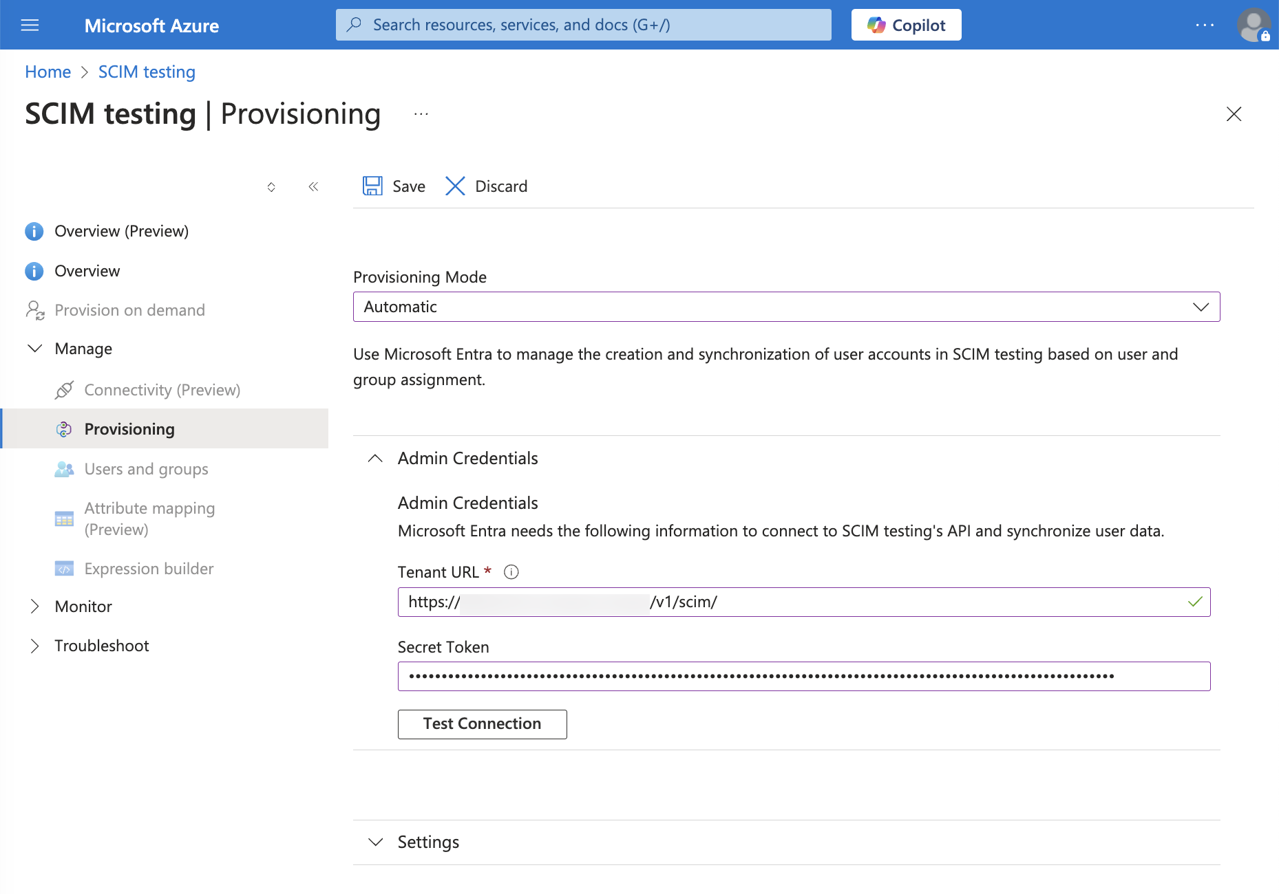 Connect your application