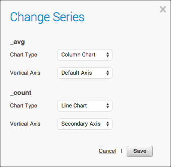 Change series