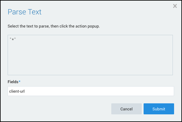 parse text