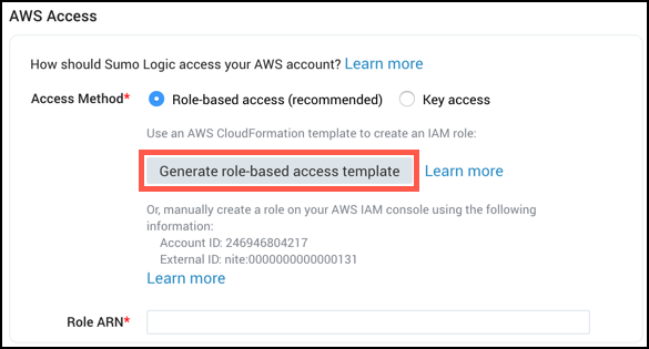 iam role generate cloudformation