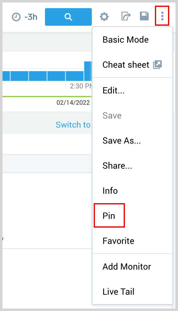 pin search