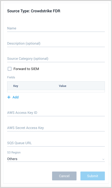 CrowdStrike FDR create input.png